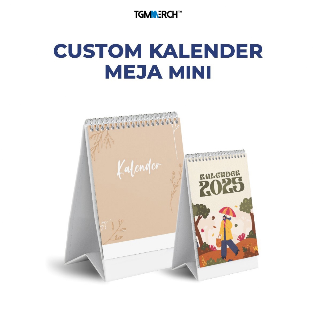 

TGM MERCH - Cetak Custom Kalender duduk/kalender meja Mini