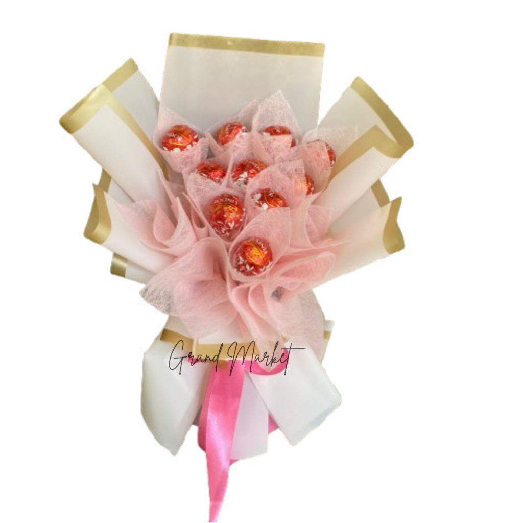 

Snack Bouquet 1 Buket Snack, Buket Coklat, Buket Buket Coklat Lindor Hand Bouquet Valentine Buket Lindor Lindt Chocolate Bouquet | Buket Coklat Kado Valentine Christmas Bouquet Ultah Natal Bouquet Pink