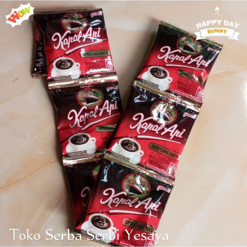 

Kapal Api Special*Mix Minuman Serbuk Kopi+Gula Renceng (10 sachet x 23 gram)