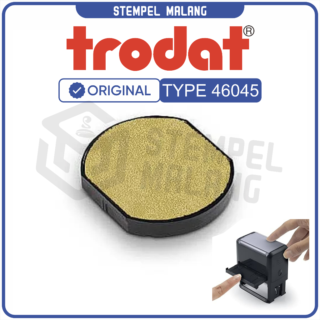 

SWOP PAD TRODAT 46045 DIAMETER 45mm (BANTALAN) MOHON TANYA STOCK DAHULU