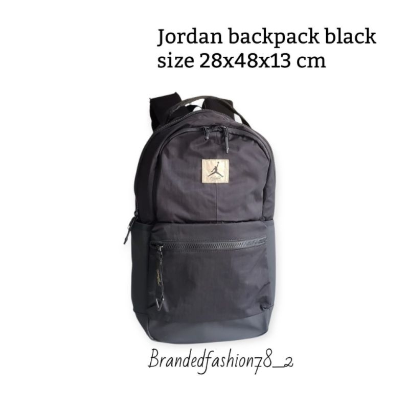 Jordan backpack black original backpack