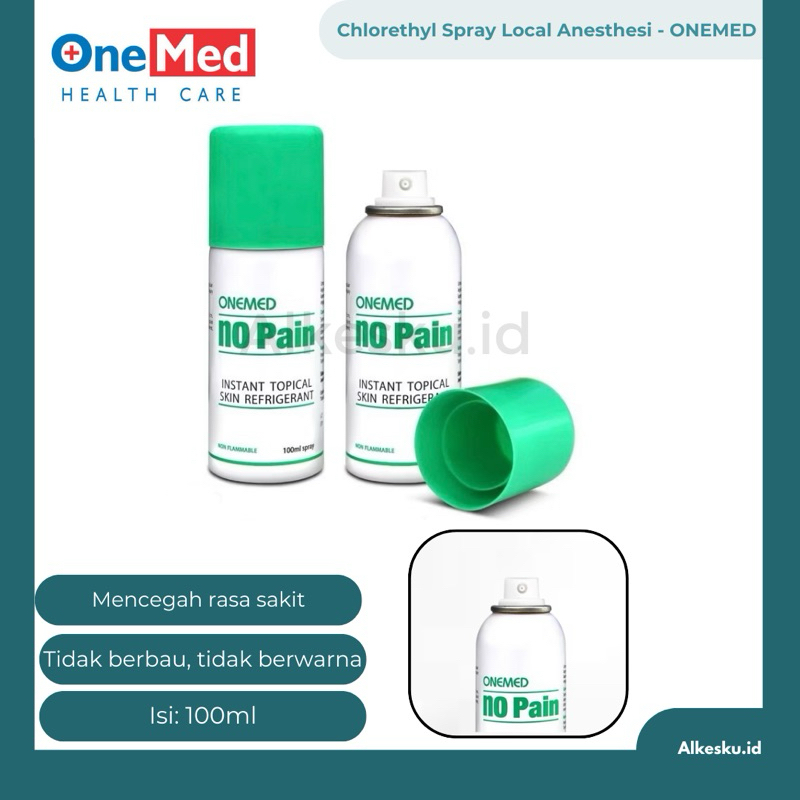 ONEMED - No Pain Spray / Chlorethyl Spray Local Anesthesi