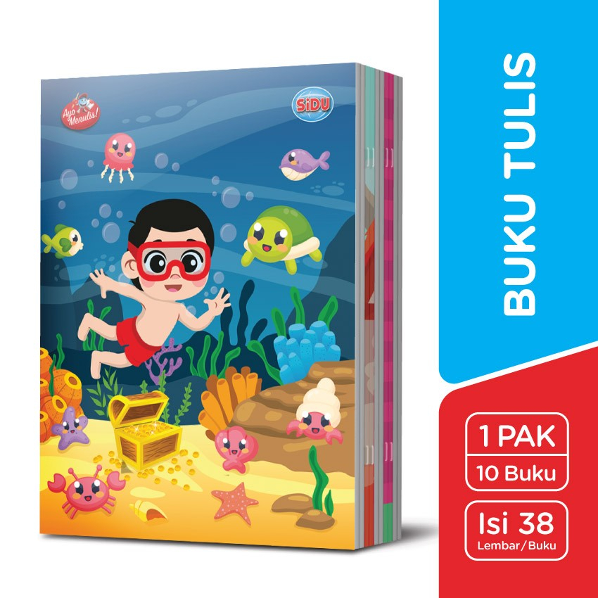 

Buku tulis sidu 38 lembar isi10buku
