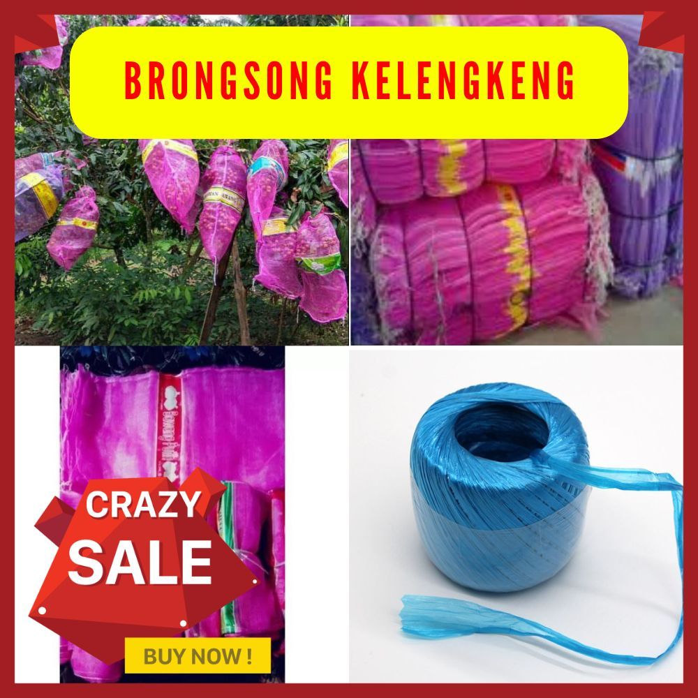 TERLARIS. Brongsong Buah Kelengkeng, Brongsong Kelengkeng Dengan Tali, Brongsong  Kelengkeng Bekas I