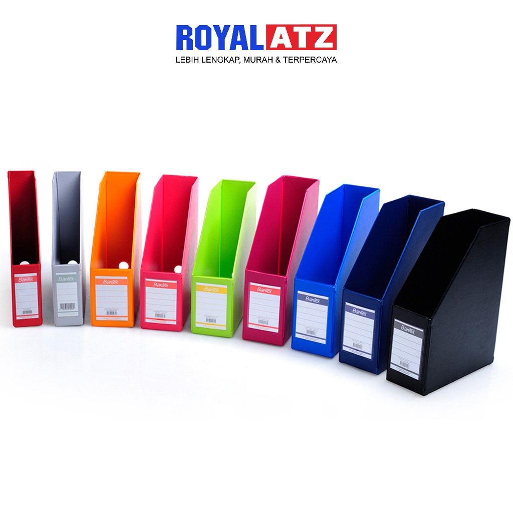 

Box File Bantex Folio/F4 4011 Bantex Magazine File (Box File) Lebar 100 mm