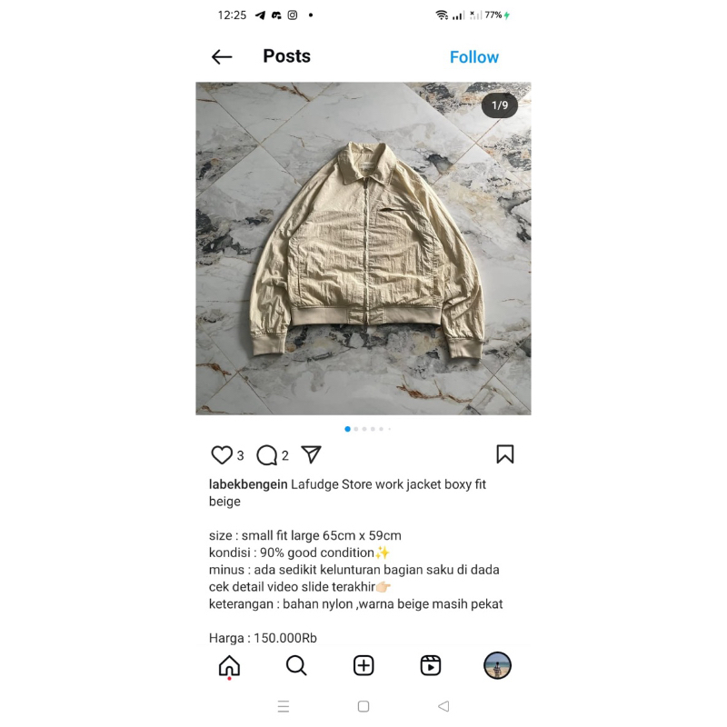 lafudge store work jacket