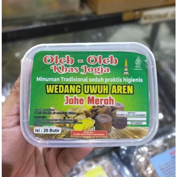 

Wedang uwuh - wedang jahe - minuman kesehatan praktis - meningkatkan imunitas - menjaga kesehatan tubuh - minuman penghangat - isi 20 butir