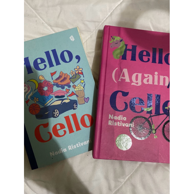 PRELOVED BUKU NOVEL HELLO CELLO DAN HELLO AGAIN CELLO by Nadia Ristivani