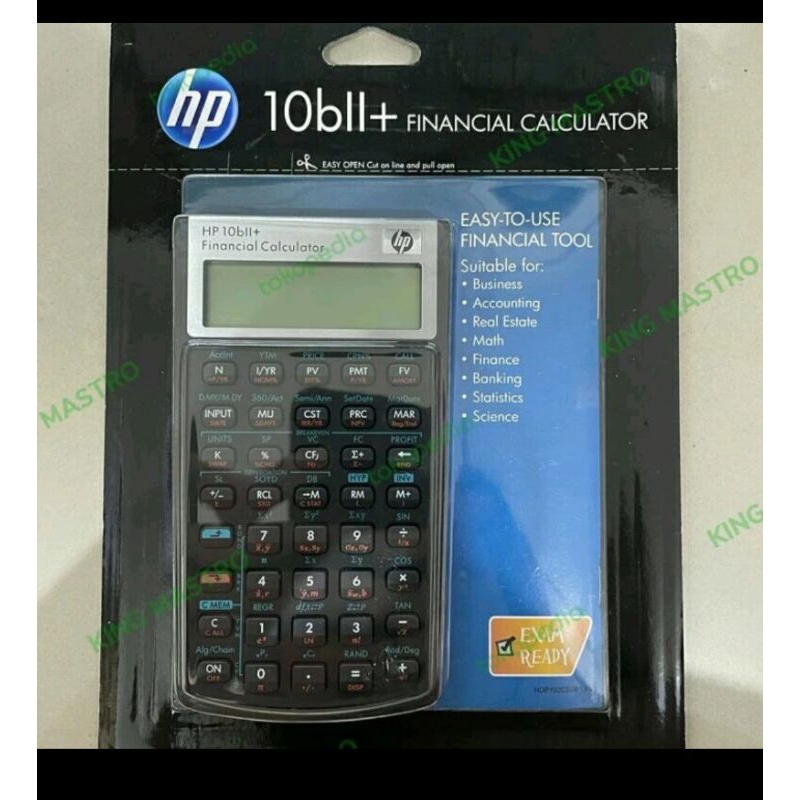 

HP 10bll+ Financial Calculator