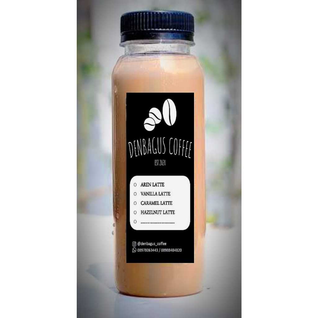 

[INSTANT/SOME DAY ONLY] Vanilla Hazelnut Latte 250 ML / Kopi Susu Vanilla Hazelnut 250 ML
