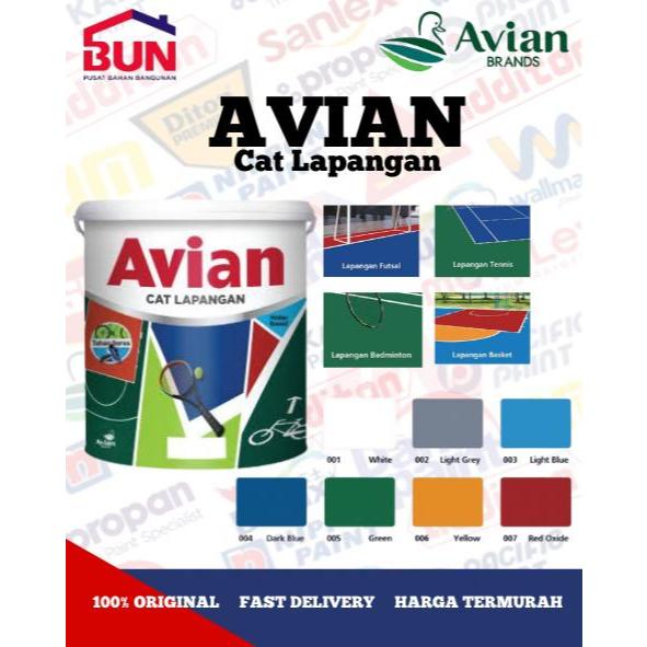 CAT LAPANGAN AVIAN 5KG / AVIAN CAT LAPANGAN OLAHRAGA FUTSAL - 004 DARK BLUE