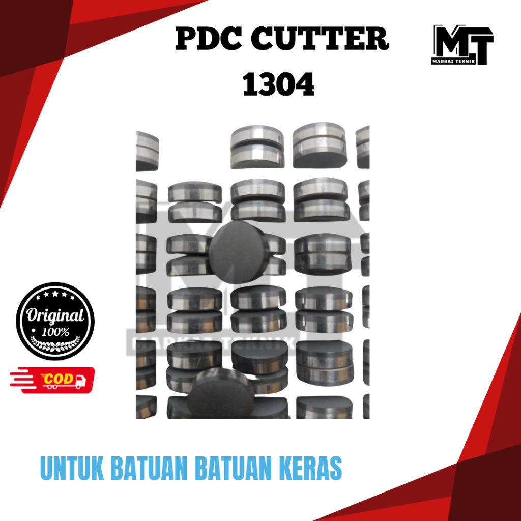 PDC CUTTER 1304 / MATA PDC BIT / SUMUR BOR