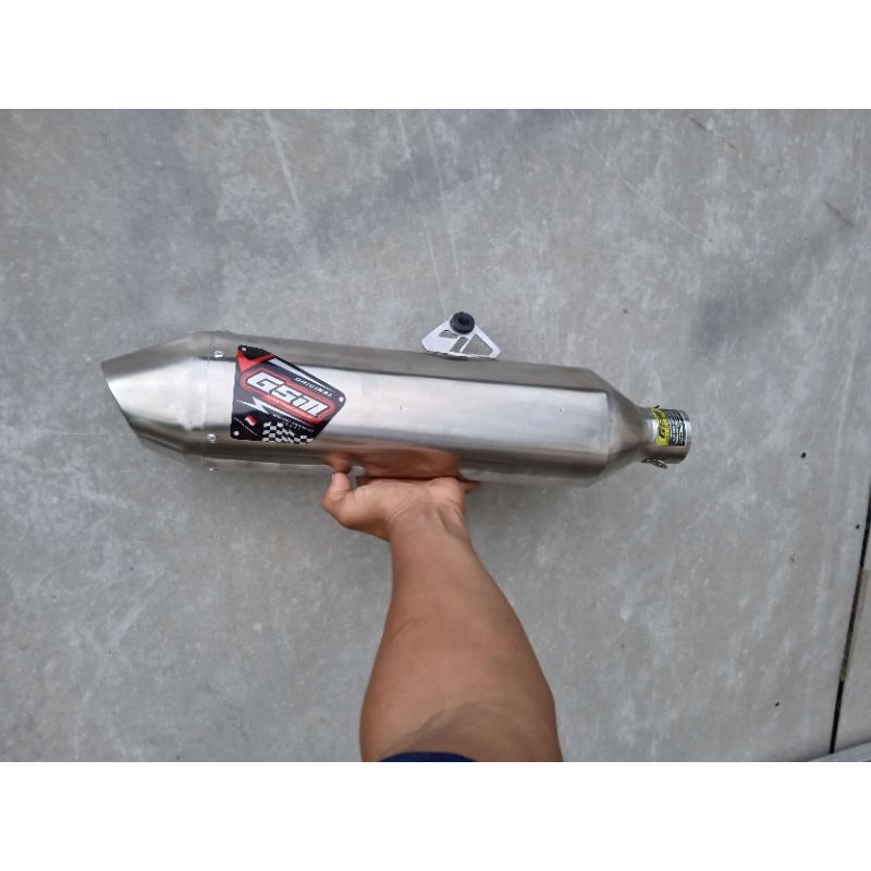 slincer GSM mufller original type tlf KTM sarfull inlet 50 full stenlis