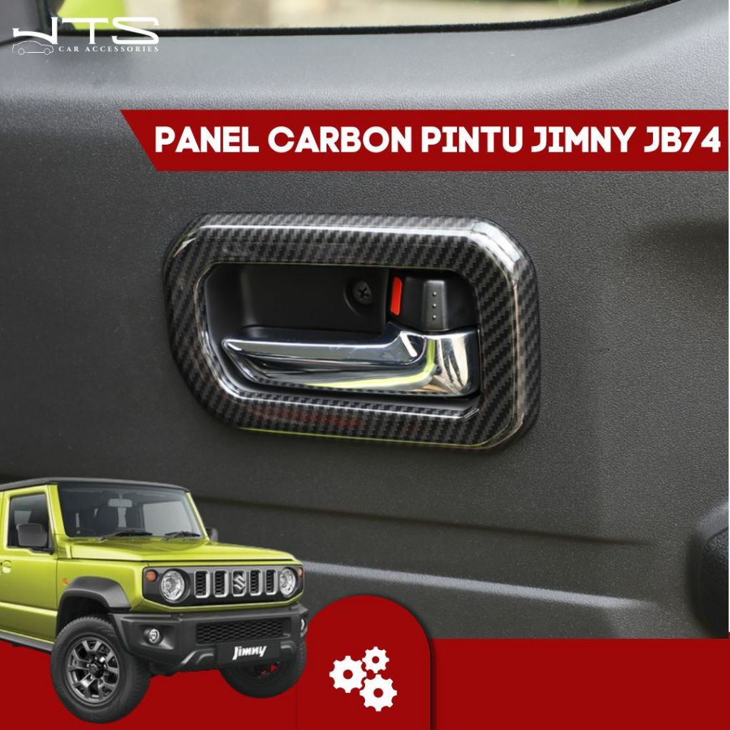 Cover Carbon Panel Pintu Suzuki Jimny JB74