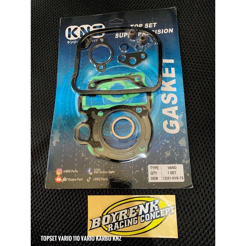 PAKING KNZ GASKET TOPSET VARIO 110 KARBU -BOYRENK