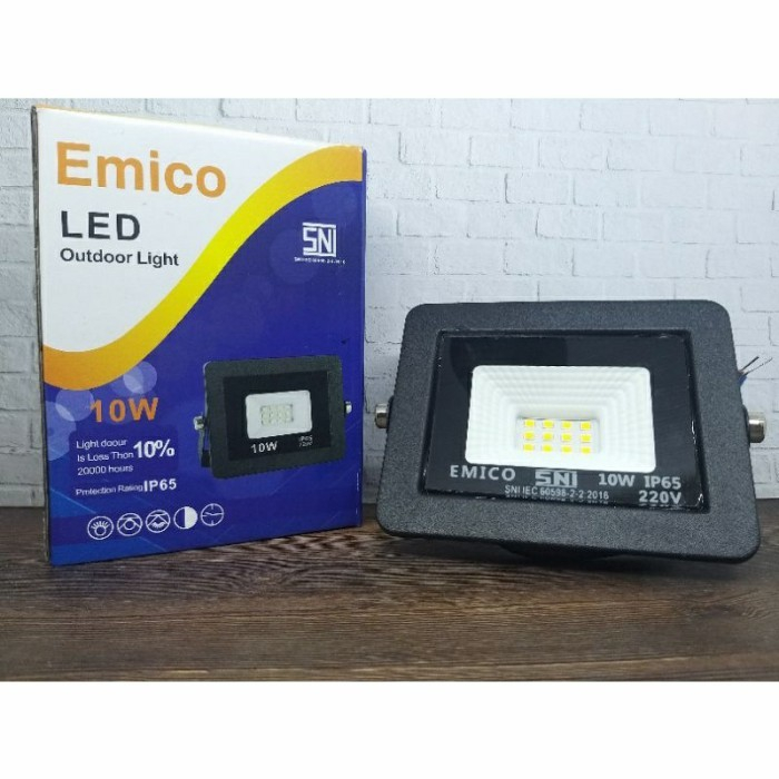 Emico Kap Sorot LED 30W RGB Warna Warni