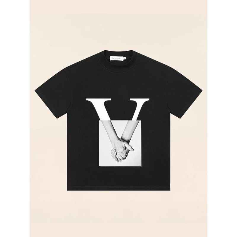 LV T-Shirt,Summer First Classic Louis Vuitton Printed Short Sleeve T-Shirt Unisex