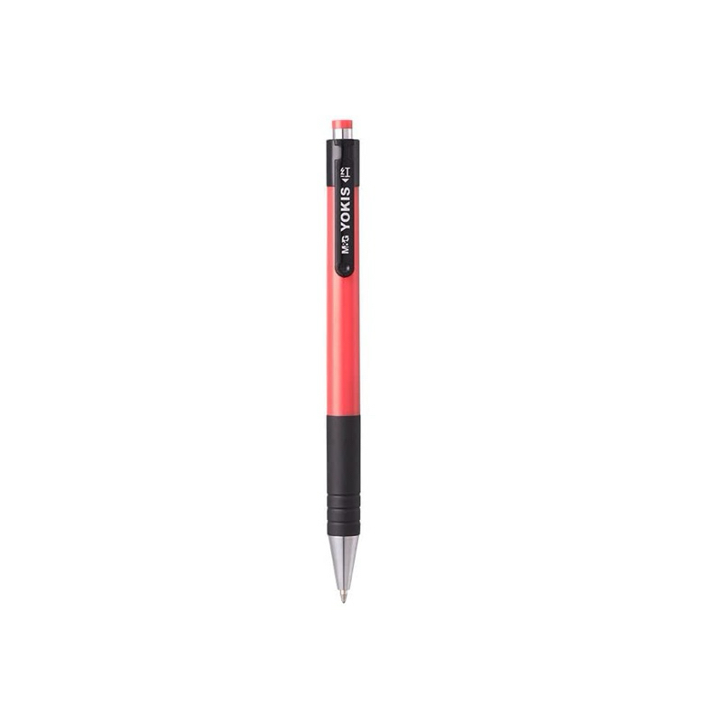 

M&G stationery Yokis Black 0.7mm Retractable Ballpen / pen ABP88473 warna hitam