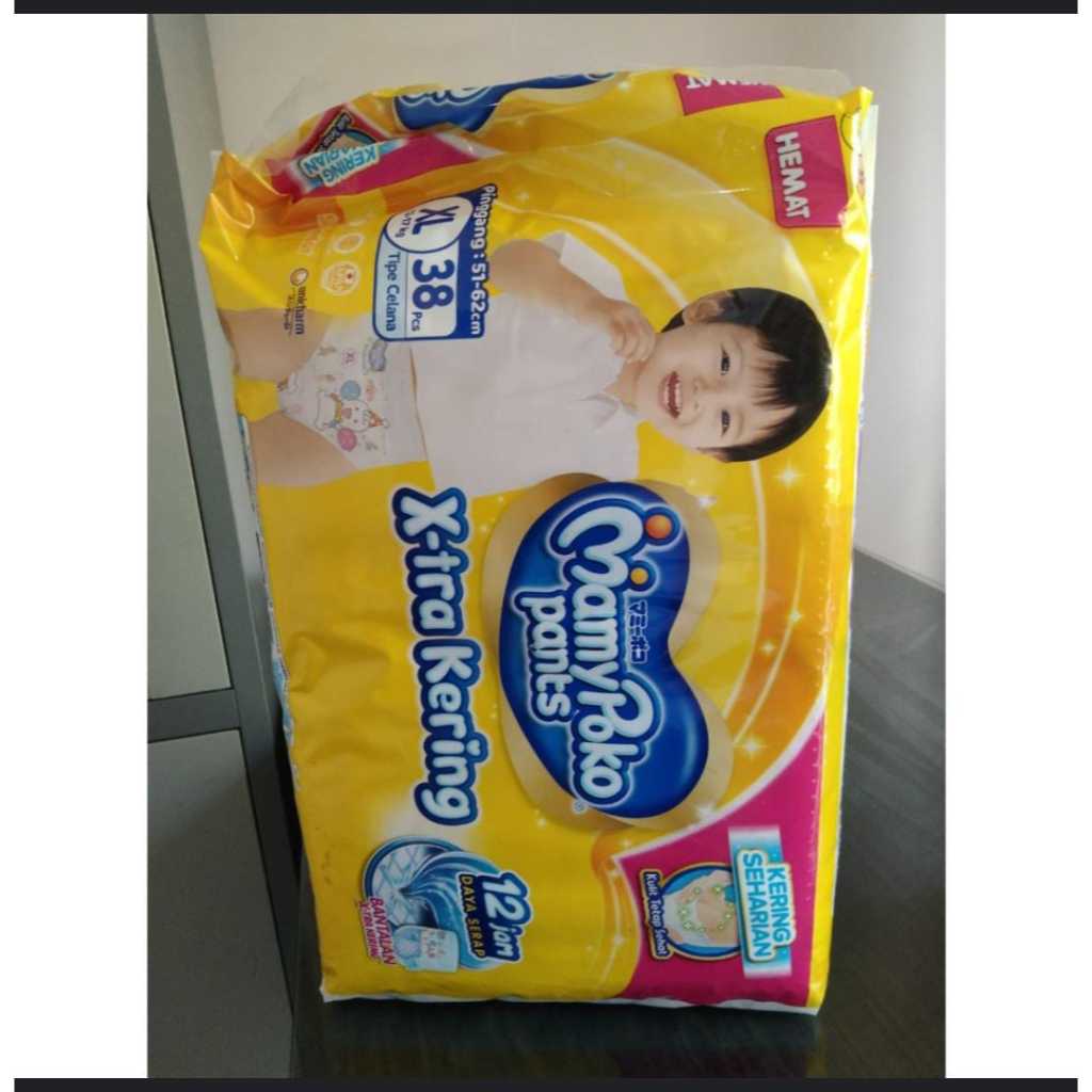 MamyPoko pants Xtra Kering Celana XL-38pcs