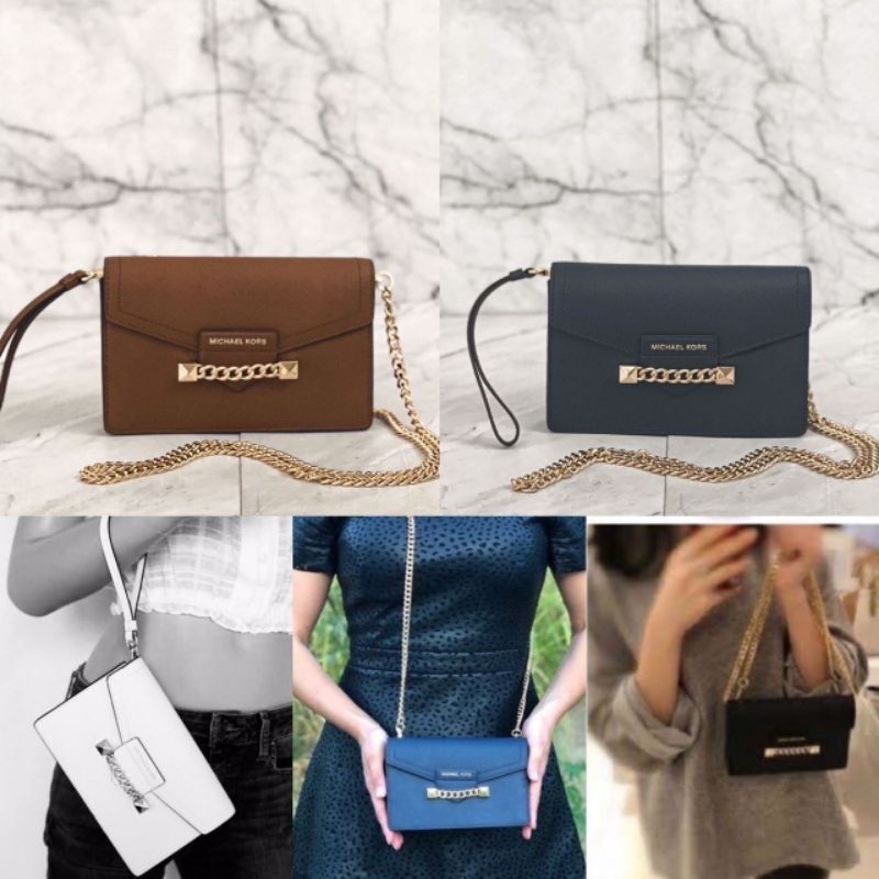 MICHAEL KORS KARLA WRISTLET CHAIN CROSSBODY BAG ORIGINAL
