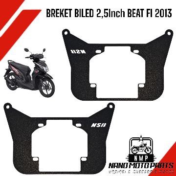 BREKET BILED BEAT FI 2013 DUDUKAN LAMPU BILED BEAT FI 2013 2,5INCH NSB