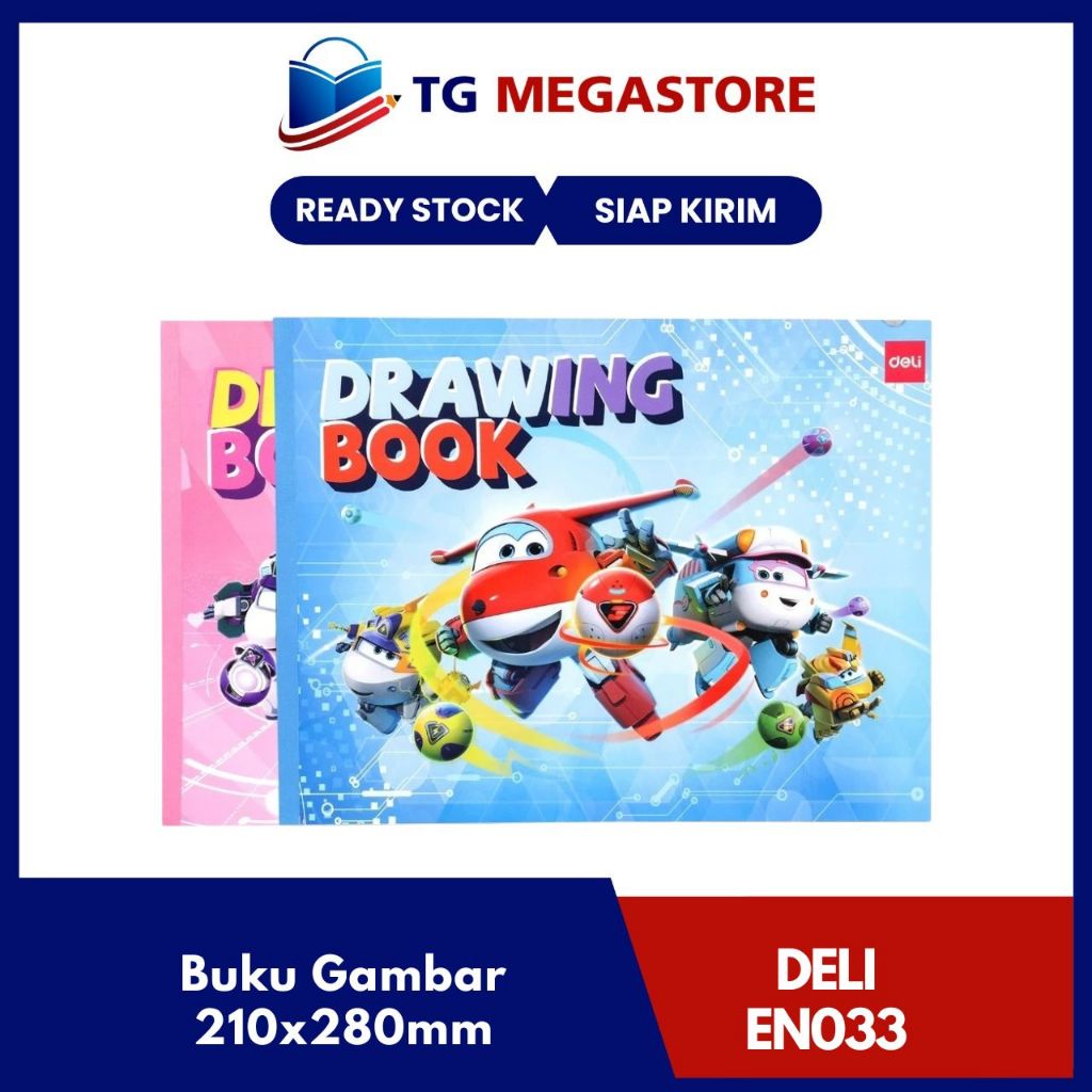 

Buku Gambar Deli 20 Lembar 210x280mm - EN030