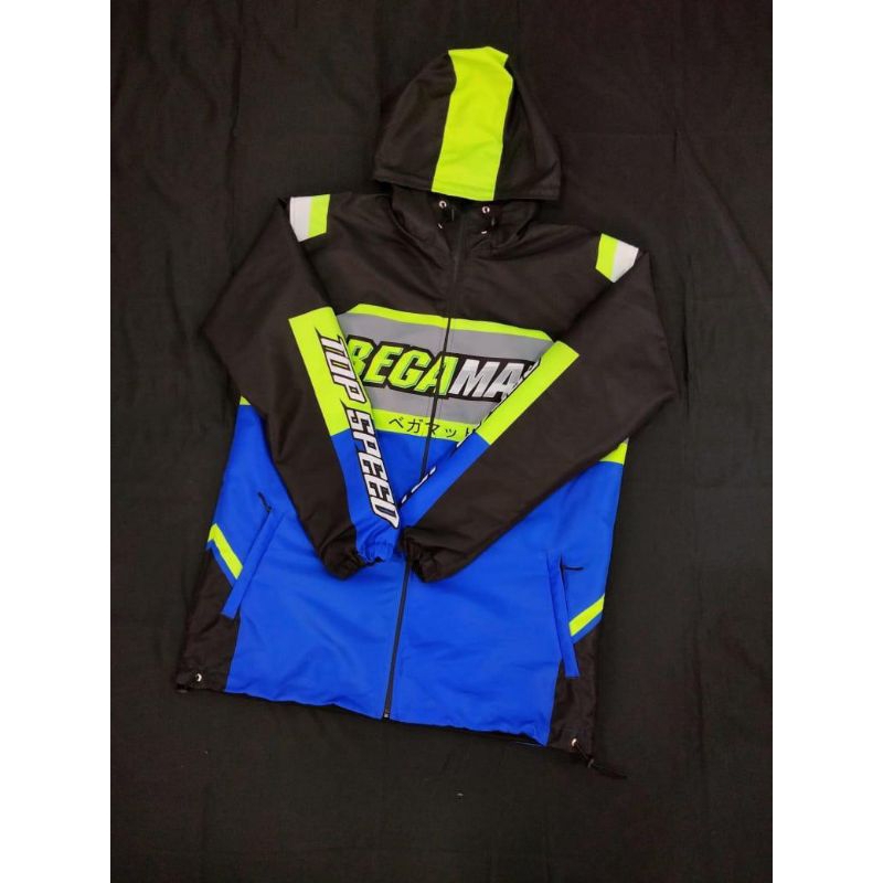 JAKET RACING PARASUT CUSTOM DESAIN SUKASUKA