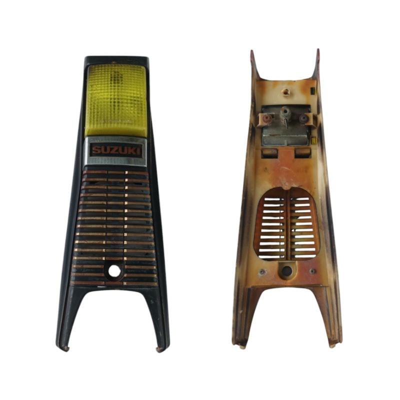 panel dasi dada depan lampu senja lampu kota suzuki fr80 cdi original tameng depan suzuki fr80 panel