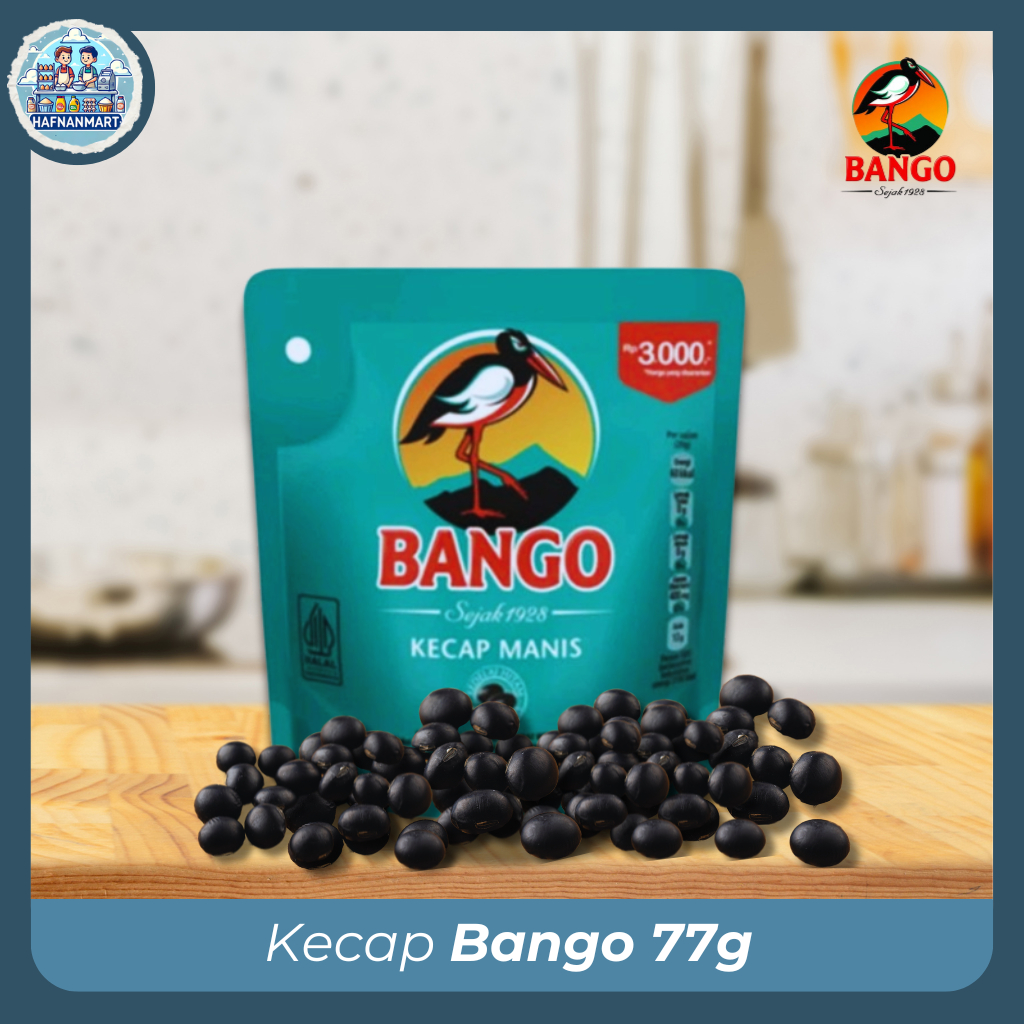 

Kecap Manis Bango 60ml atau 77g