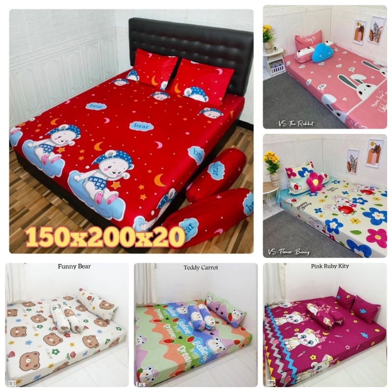 Sprei Homemade Ukuran 150x200x20