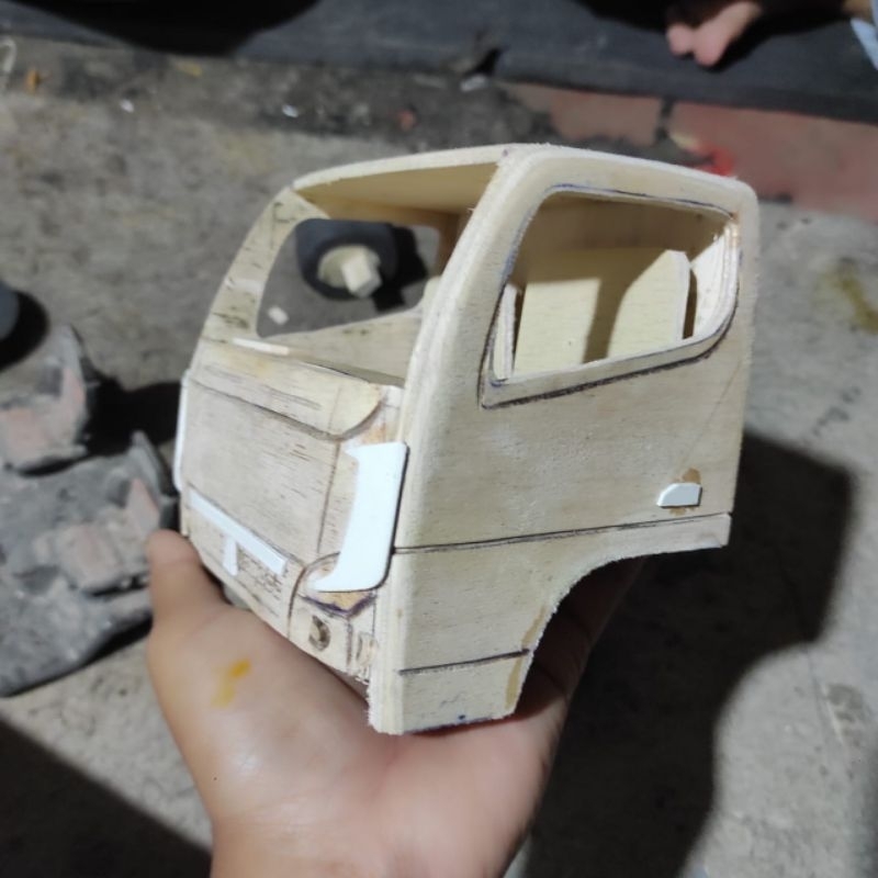 miniatur kabin canter(ndas trek miniatur)