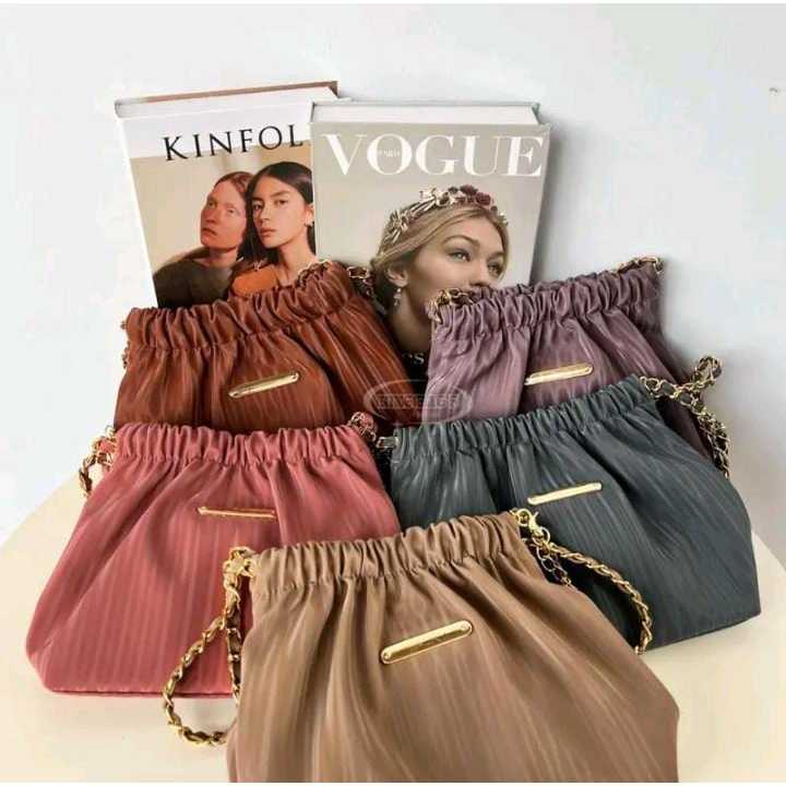 Tas Serut Wanita Malini Kulit - Selempang Wanita Selempang Selempang Slingbag