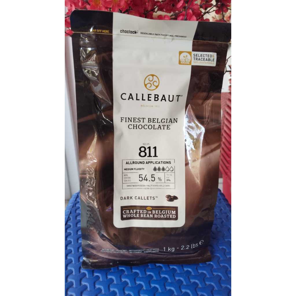 

callebaut dark couverture chocolate callets 1kg