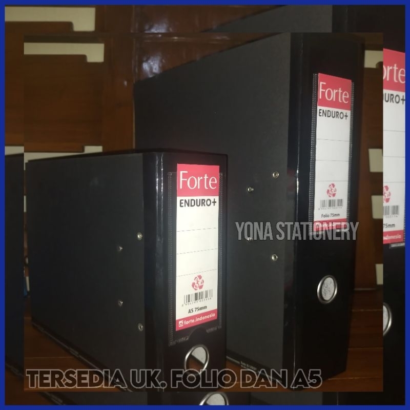 

Odner FORTE ENDURO size Folio (75mm) & A5 | Warna hitam | DIJUAL PERPCS & PER-6PCS