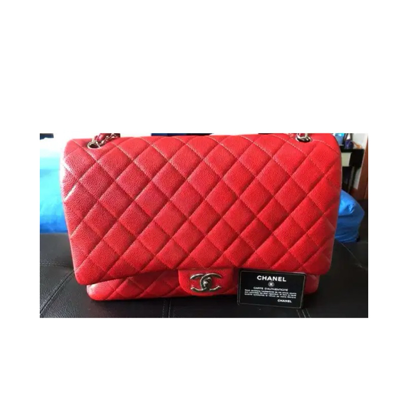 Tas Wanita CHANEL Merah Original Bekas/Scond