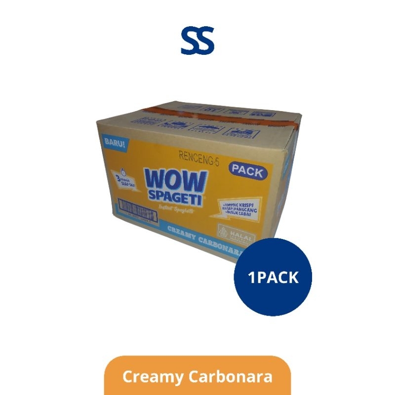 

WOW SPAGETI 1 DUS ISI 40PCS