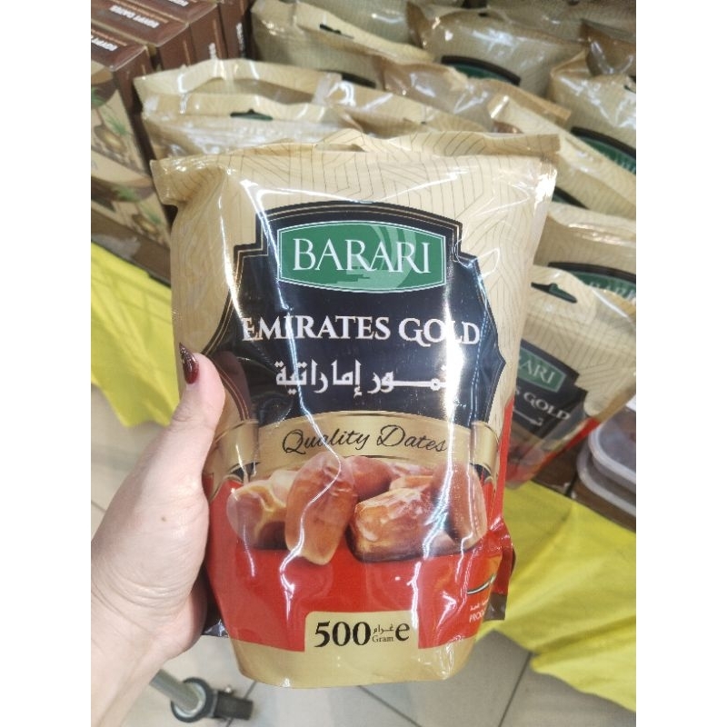 

BARARI EMIRATES GOLD 500gr Kurma Quality Dates