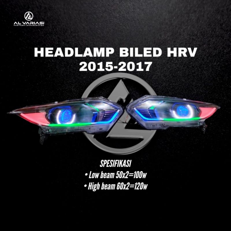 Headlamp Biled HRV 2015-2017