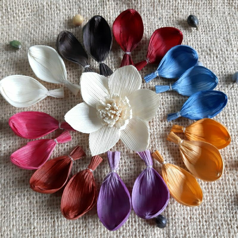 GROSIR KELOPAK BUNGA KLOBOT 1 LUSIN(12bj)/KLOBOT JAGUNG/KELOPAK BUNGA