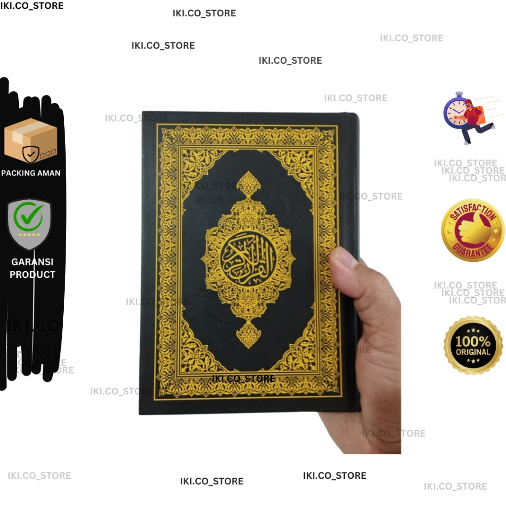 Mushaf Al-Quran Madinah Al-Abraq ukuran Mini B6 | Rasm Utsmani Madinah | Hard Cover