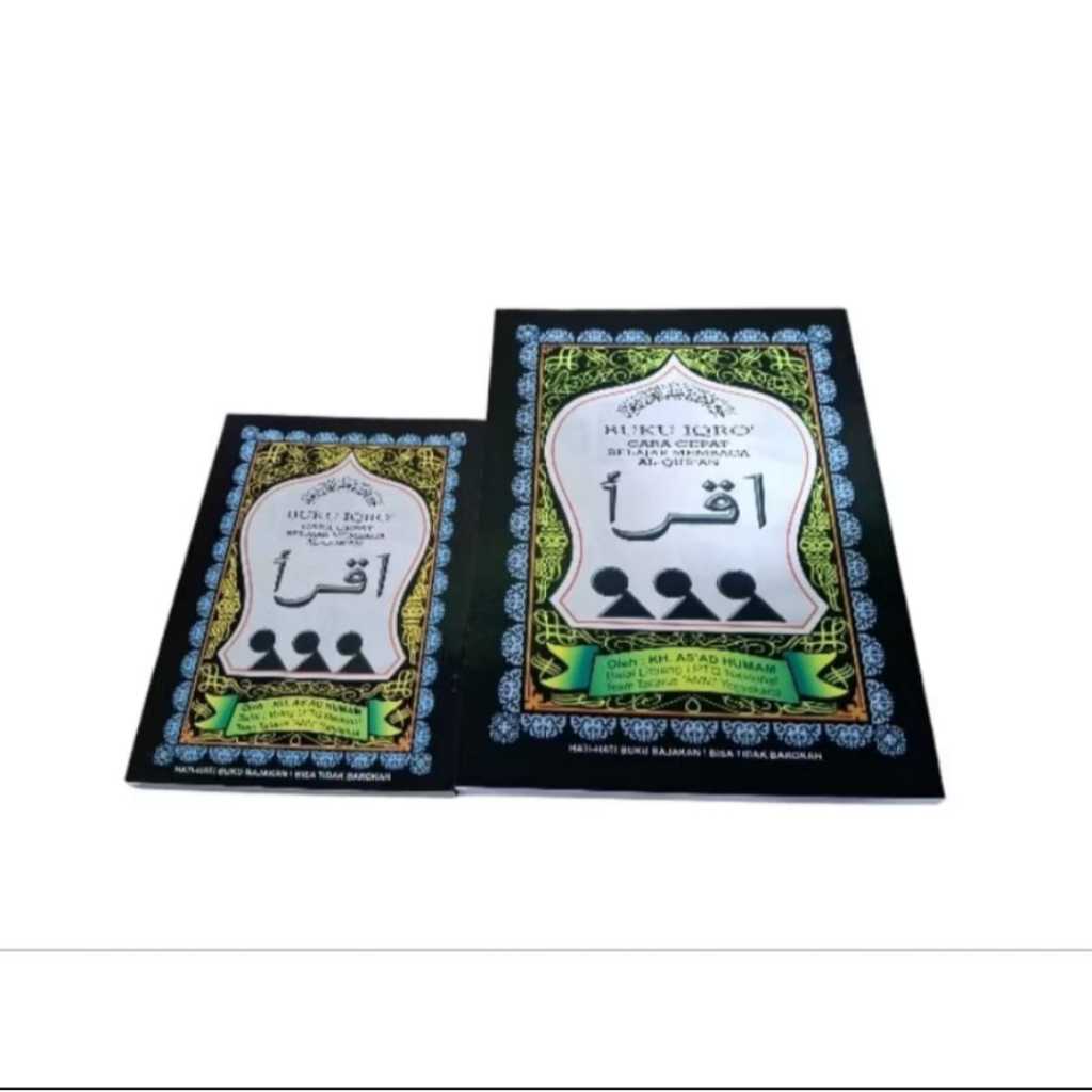 Buku IQRO' Besar dan kecil 1-6
