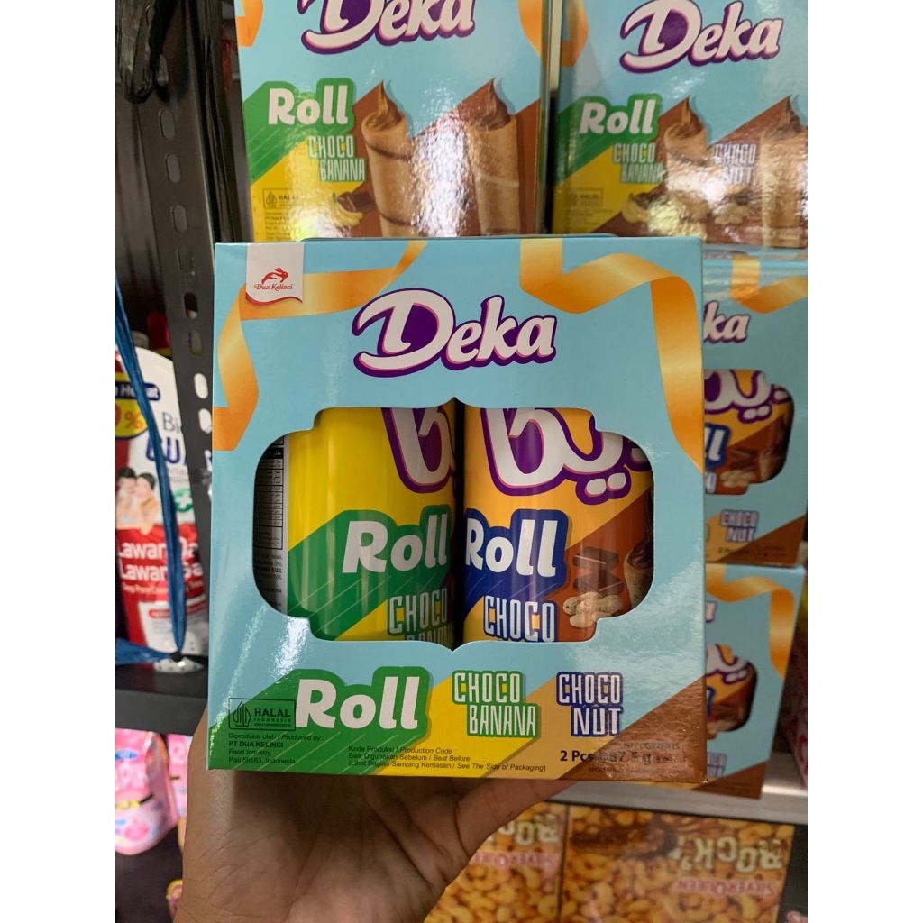 

DEKA wafer Roll isi 2x110gr (Special Idul Fitri)