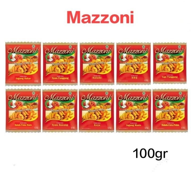 

MAZZONI Bumbu Tabur 100gr