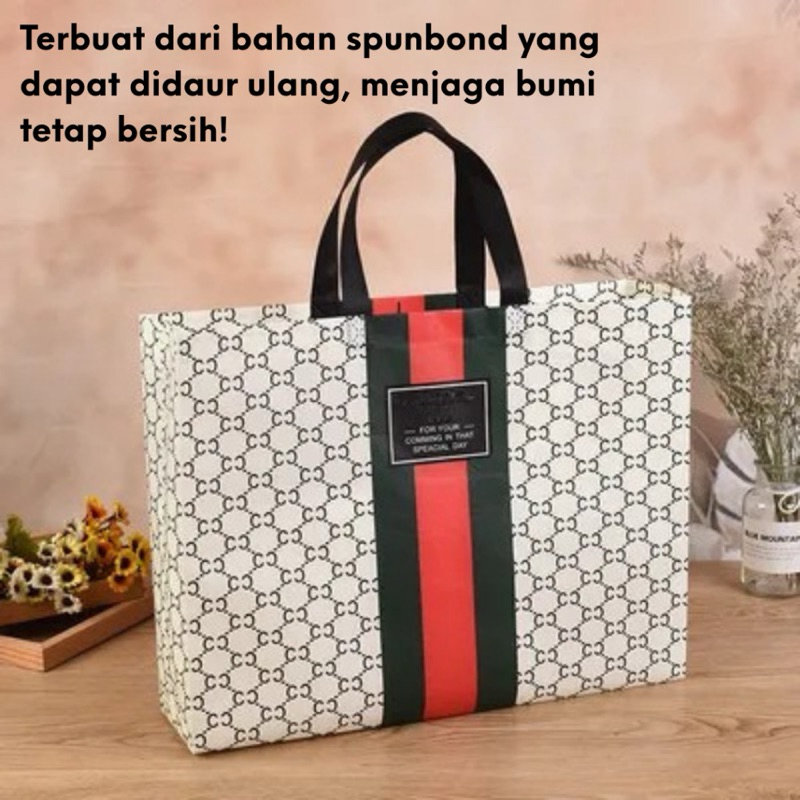 TAS BELANJA SPUNBOND TEBAL UKURAN BESAR