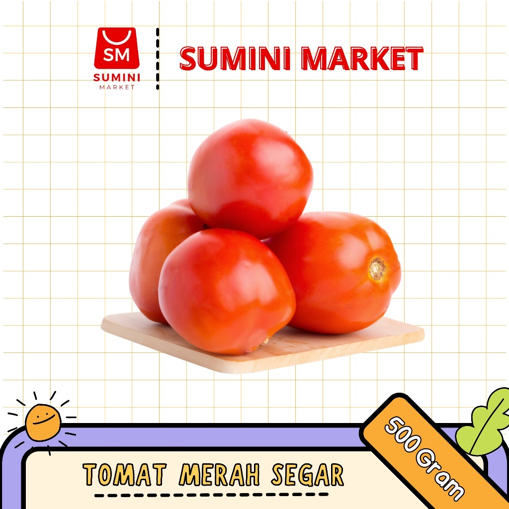 

[SM] Tomat Merah Segar 100gram