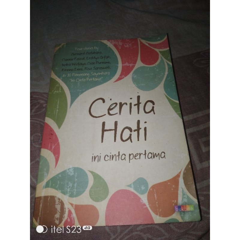 Buku CERITA HATI. INI CINTA PERTAMA
