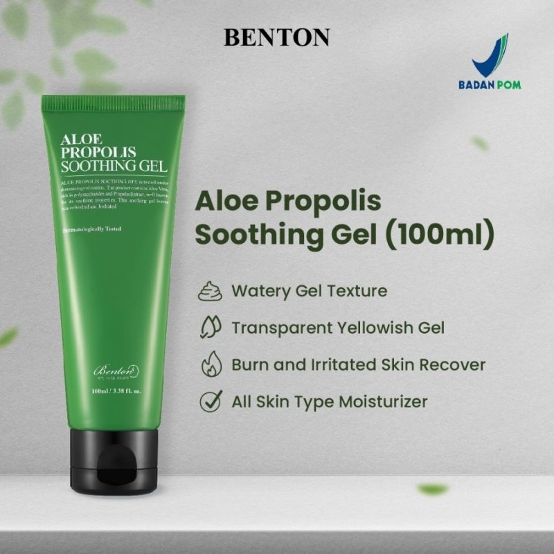 BENTON ALOE PROPOLIS SOOTHING GEL 30 ML BENTON PROPOLIS BENTON ALOE VERA