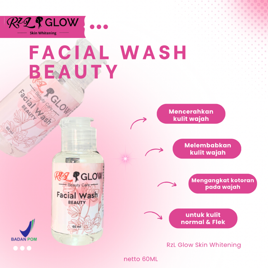 SKINCARE SABUN WAJAH  RZL GLOW