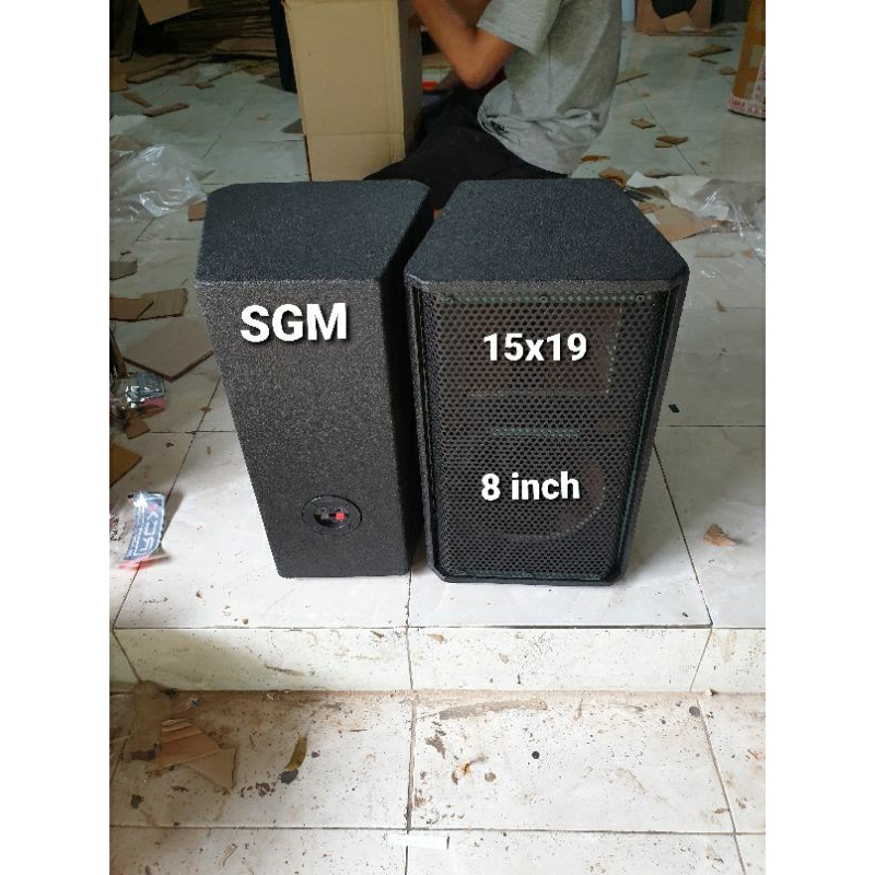 Box speaker 8 inch single