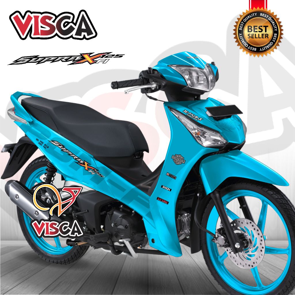 Decal Supra X 125 HELM IN Modif Keren Stiker Supra X 125 Fi Full Body Stiker Supra X HELM IN Full Bo